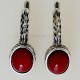 Earrings with Coral A148-2