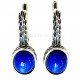 Earrings with Lazurite A148-1
