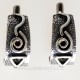 Earrings with English clasp A057-3