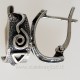 Earrings with English clasp A057-4