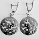 Earrings openwork circle A333-3