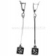 Earrings 7 cm longA501-1