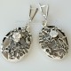 Earrings with Zirconia "Perfect" A453-4
