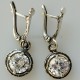 Earrings with Zirconia A579-1