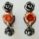 Earrings with Zirconia A138-4