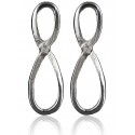 Earrings minimalist "Begalybė" A743