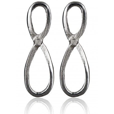 Earrings minimalist "Begalybė" A743