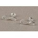 Earrings minimalist "Begalybė" A743-3