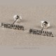 Earrings "minimalist LITHUANIA" A740-6