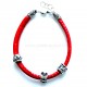 Bracelet with red rope AP5,2mm-1