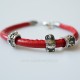 Bracelet with red rope AP5,2mm-2