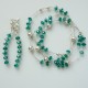 Set with green crystals swarowski-1