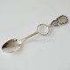 Spoon with a comfortable holder and with crystal Š573V-10