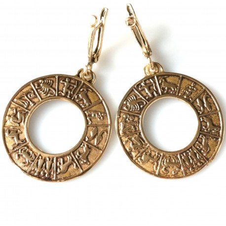 Bronze earrings "Visi Zodiakai BA727"