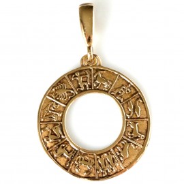 Bronze pendant Zodiac BP