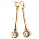 Bronze earrings BA "Kartu" -1