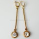 Bronze earrings BA "Kartu" -3