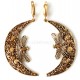 Bronze earrings BA "Andaja"-1