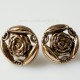 Bronze earrings BA705 "Rose"-4
