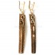 Bronze earrings BA434-1