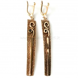Bronze earrings BA434