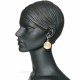 Bronze earrings BA701-2