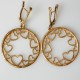 Bronze earringsi BA "Širutės"-3