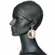 Bronze earringsi BA "Dirvolira"-2