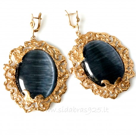 Bronze earringsi BA "Dirvolira"
