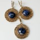 Bronze jewellery set with Sodalite BKA250P248-4