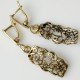 Brass earrings ŽA756-4