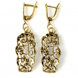 Brass earrings ŽA756