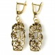 Brass earrings ŽA756-1