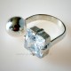 Ring with zirconium and bubble-6