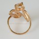Bronze ring Cirkoniu BŽ090-3