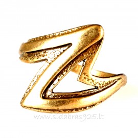 Bronze ring BŽ "Lightning"