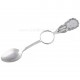 Spoon with a comfortable holder and with crystal Š573V-1