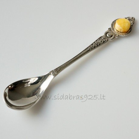 Spoon with round Amber