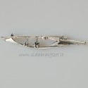 Brooch with moving flowers S256