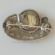 Brooch with calcite S466-2