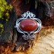 Brooch with Carnelian S111-2