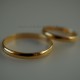 Gilded wedding silver ring ŽAuAg 2.6-5