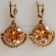 Brass earrings ŽA341-1
