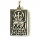 Pendant religious medallion "Two Hearts" P753-2