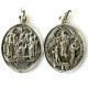 Pendant religious medallion P752-3