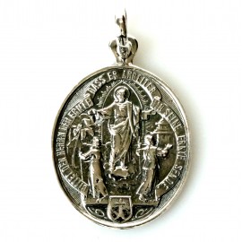 Pendant religious medallion P752