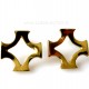 Brass earrings ŽA "Baltiška žvaigždė"-1