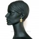 Brass earrings ŽA293-2