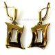 Brass earrings ŽA293-1