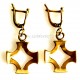 Brass earrings ŽA "Baltiška simbolika "-1